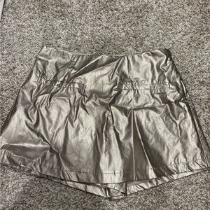 Metallic Bronze Forever 21 Skirt